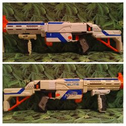 NERF Retaliator Elite Blaster Dart Gun (As Is)