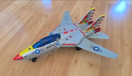 VINTAGE F-14A Tomcat Jet Fighter Toy  Plane