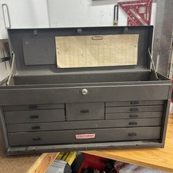 Old time Craftsman tool box Kennedy model.