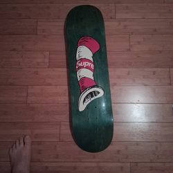 Supreme Skateboard Cat In The Hat