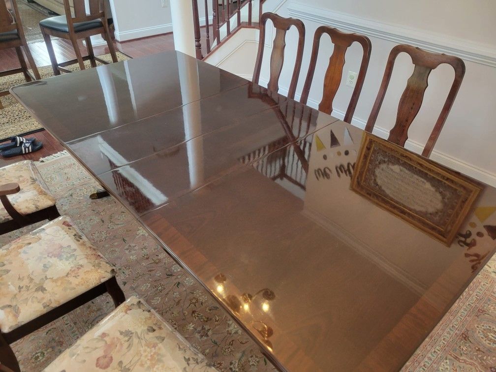 Dining Set With 6 Chairs