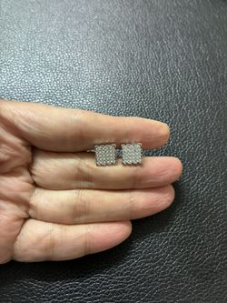 925 Sterling Silver Men’s Earrings (screw Back)