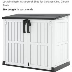 Outdoor Resin Storage Shed 36 Cu