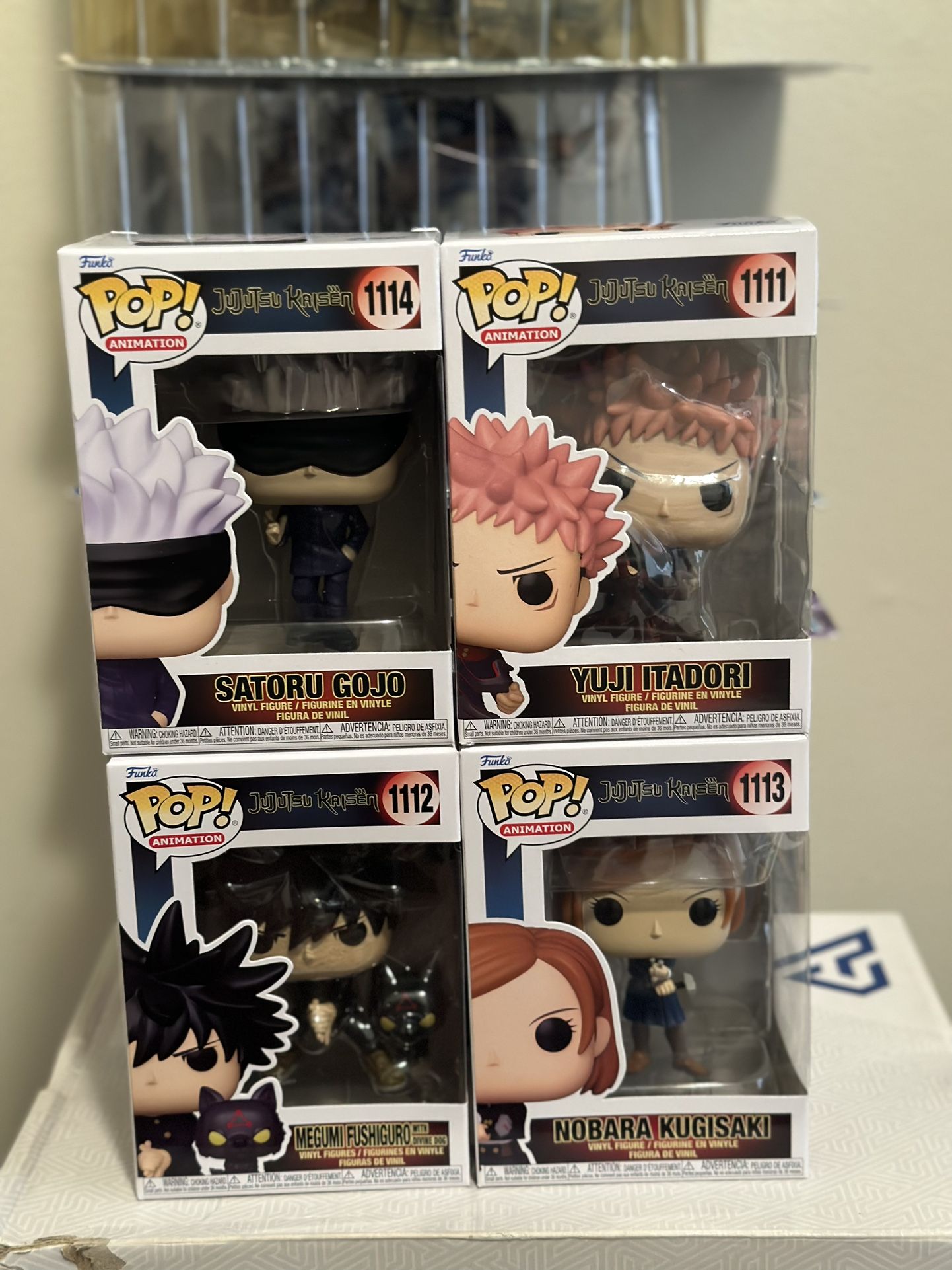 Jujutsu Kaisen Funko Pop Set