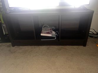 3 cube storage bench  /with cushion