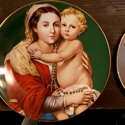  X3 Vintage Collectible Plates