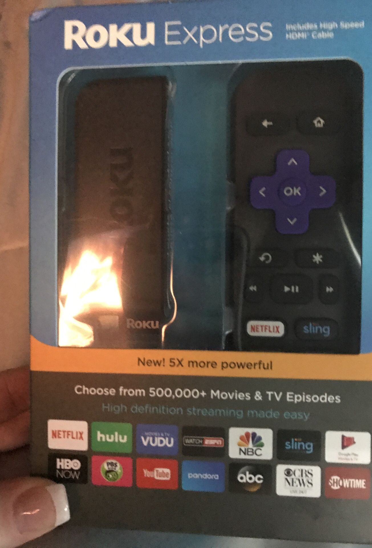 Brand new in the box Roku stick