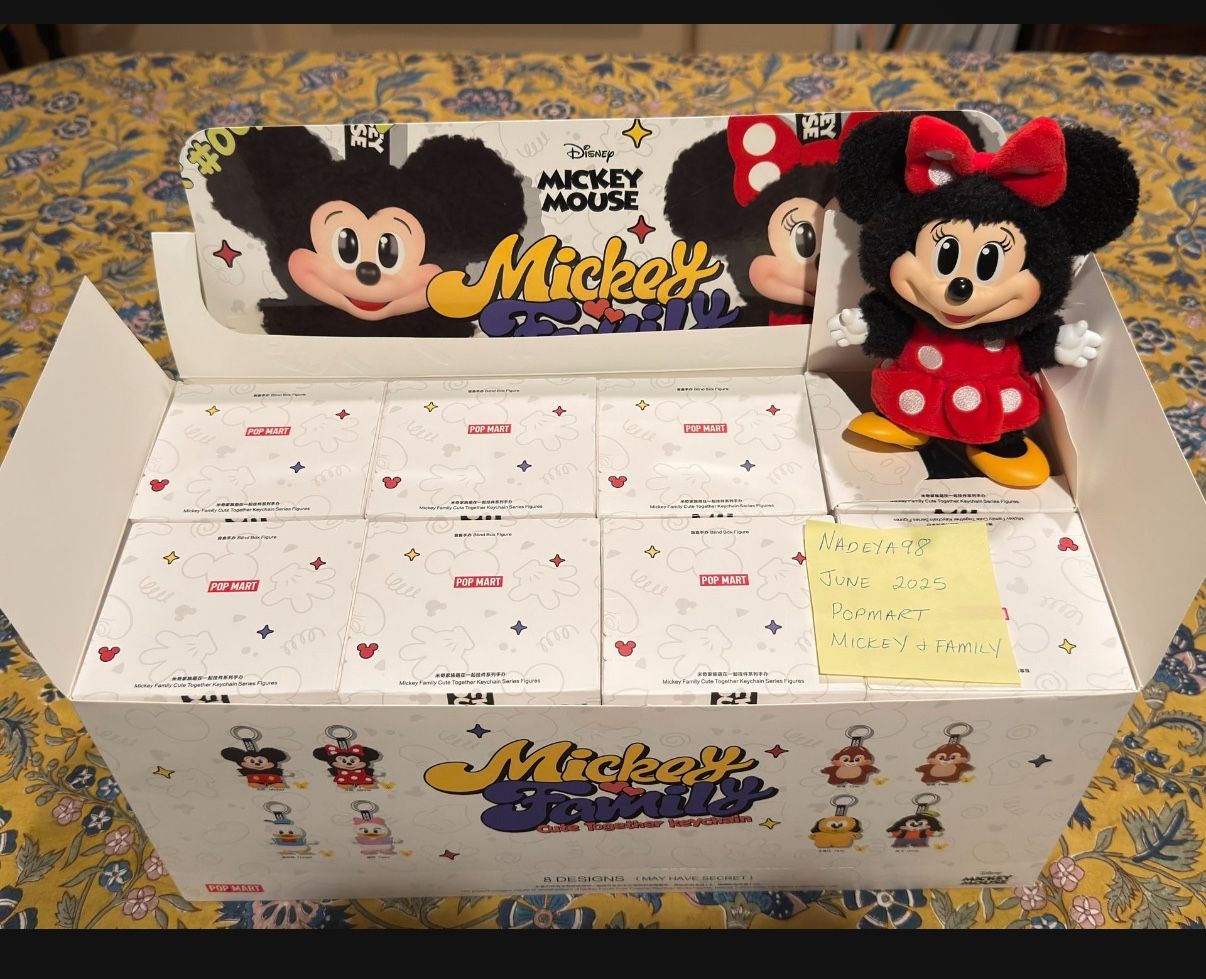 Pop Mart Labubu Macarons, Have a seat, Coca-Cola/Coke, Mickey/Disney, Hacipupu, Pop Bean