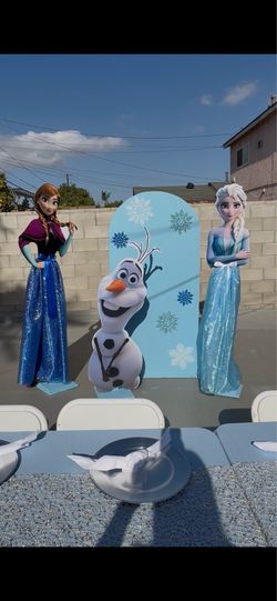 Frozen jumper Backdrop Set