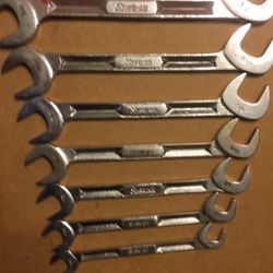 Snap On 7 Pc Angle Wrench Set 3/8-3/4