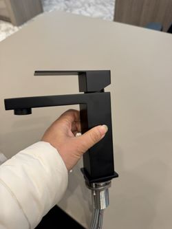 Single Black Faucet $120