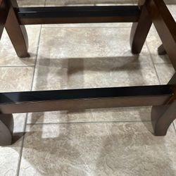 Faux Leather Nailhead Trim Counter Stools