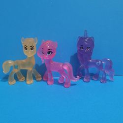 My Little Pony New Generation Crystal Ponies 3-Piece Pack.
