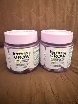 Lemme Grow Hair Growth Soft Chews 30 Individually Wrapped