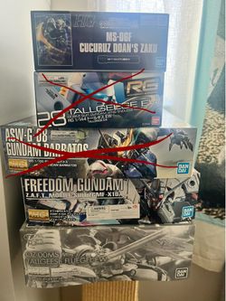 HG MG RG Gunpla