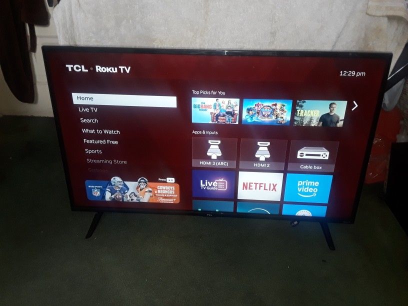 TCL Roku Smart TV 40" Inch 1080p Smart LED Roku TV 40S325,   2021 Model Remote Control Included 