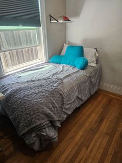 Twin Mattress and Frame for sale
