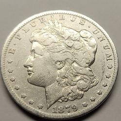 1879cc  MORGAN DOLLAR ERROR COIN