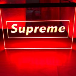 LED NEON RED LIGHT SIGN 8x12