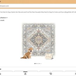 Washable Training Pee Pads For Dogs Cats Bunnies Pets Leak-Proof Reusable Furniture And Floor Protector