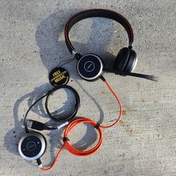 Jabra Wired Headset And Decoder. New