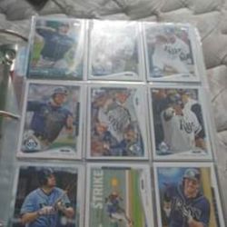 MLB Rays Baseball Cards