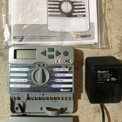 Hunter 4 Station X-Core Sprinkler System Controller