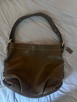 Coach Brown Leather Shoulder Bag