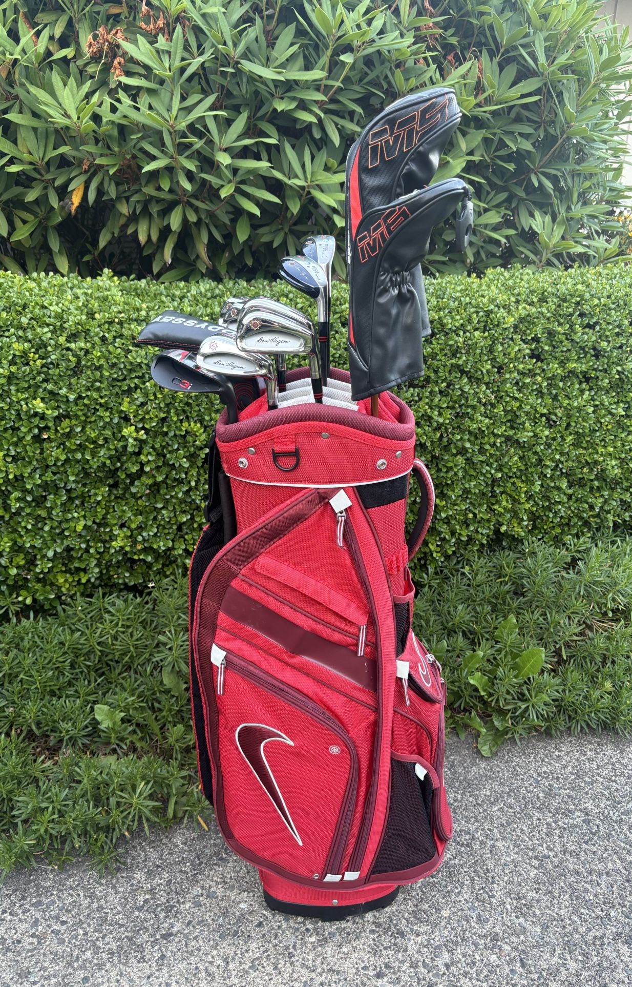Ben Hogan, Adams, Ping, Nike Gold Clubs Set