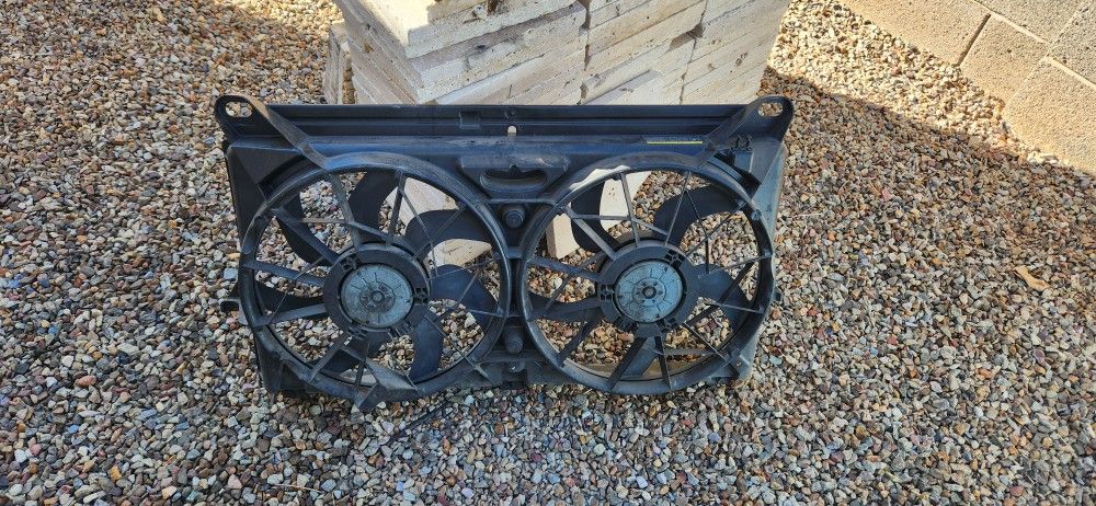 chevy gmc radiator transmission cooler plus fans