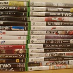 Lots Of Xbox 360 Consoles, Games, Controllers And More