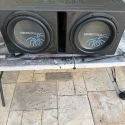 Soundstream 12’s In Qbomb Box 