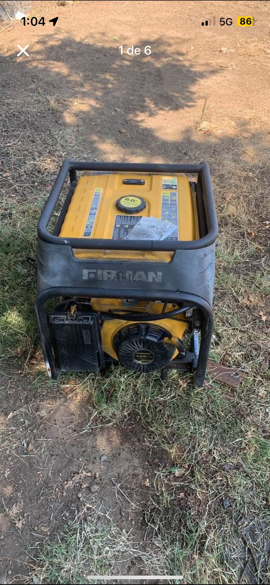 Generador De 9,400 Watts