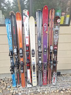 Ski selection 170  to 180cm priced separetly