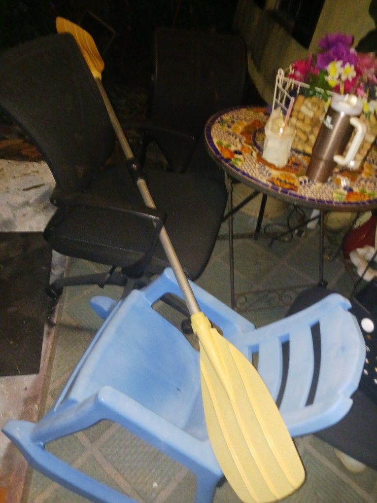 2 SIDED PADDLE OAR 10 FINAL PRICE LOOK MY POST TONS ITEM