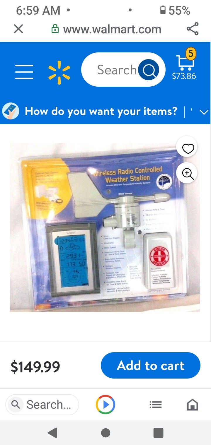 Professional Wifi Weather Station