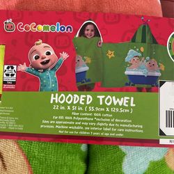 Cocomelon, Hooded Towel JJ