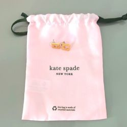 Kate Spade Gold Square Earrings 