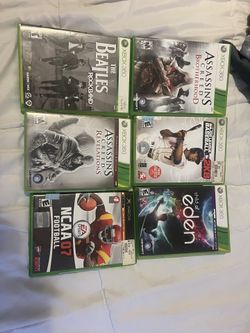 XBOX 360 Game Lot Bundle 