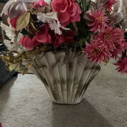 Vase (all flowers included)