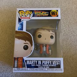 Marty In Puffy Vest Funko Pop