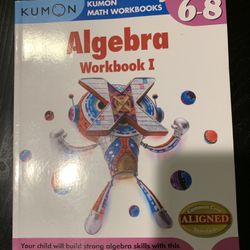 Algebra workbook - Kumon