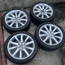 4 - 245/40r18 5x112 5x4.41 Stock Audi A3 A4 Mercedes Vw Audi With Tires!