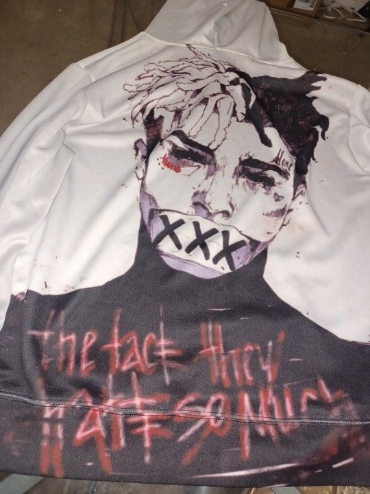 Custom Made X Hoodie Size Medium Mens