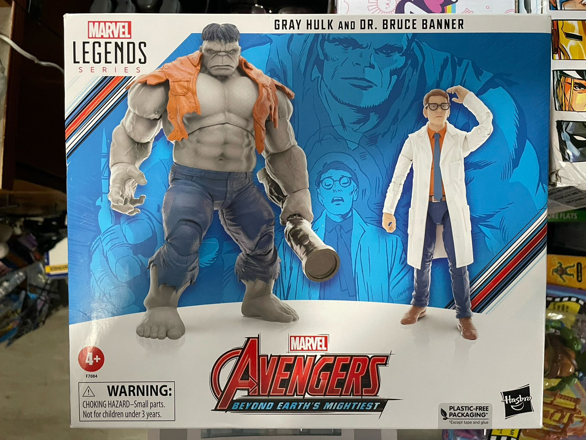 Marvel Legends Series - Gray Hulk and Dr. Bruce Banner