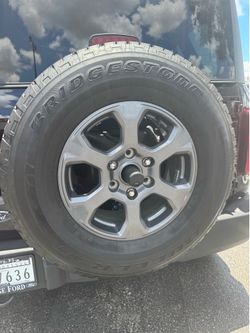 Set of Tires including spare