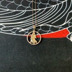 Sterling Silver 925 Prayer Necklace 