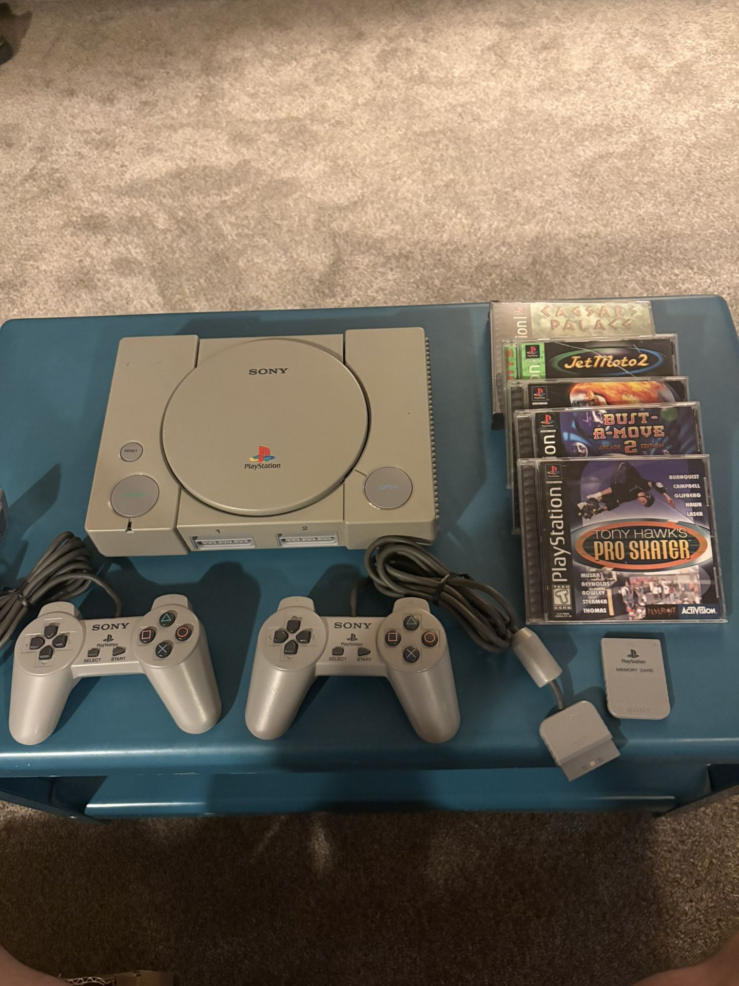 Original PlayStation PS1 With Games