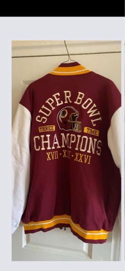 Washington Redskins Super Bowl wins jacket