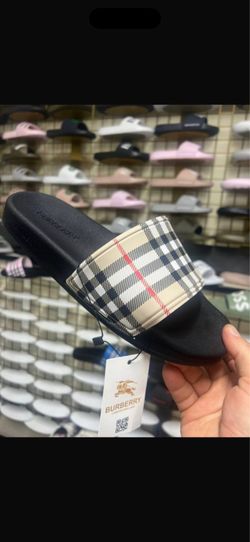 Burberry slides